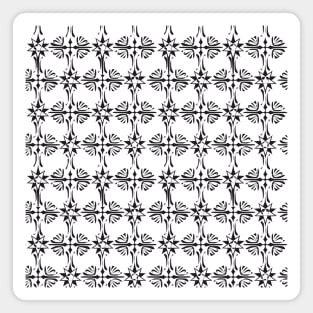 Monochrome Pattern Magnet